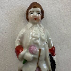 Vintage Colonial Porcelain Figurine – Made in Japan – Man in Pink Trousers
